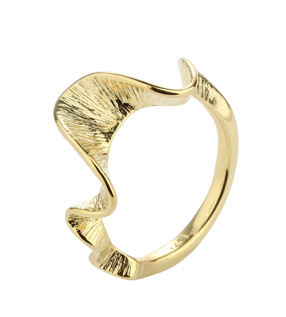 Rhumba ring forgyldt