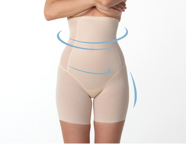 High waist control shorts